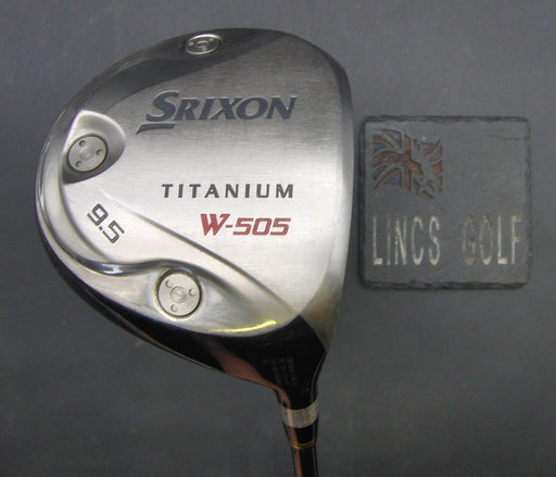 Srixon W-505 Titanium 9.5° Driver Regular Graphite Shaft Golf Pride Grip