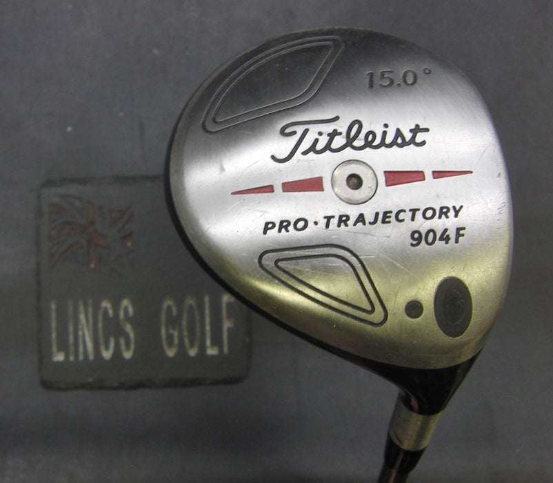 Titleist Pro Trajectory 904F 15° 3 Wood Regular Graphite Shaft Golf Pride Grip