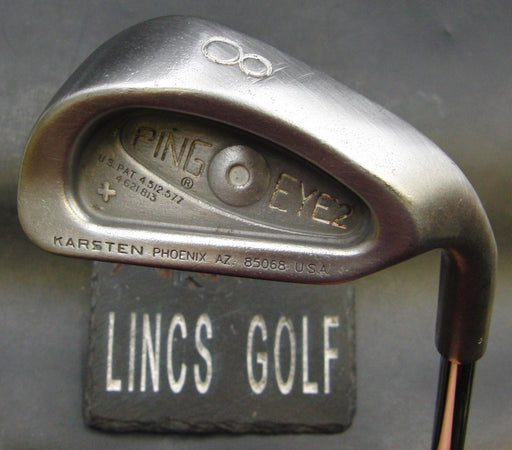 Ping Eye 2 White Dot 8 Iron Regular Steel Shaft Golf Pride Grip