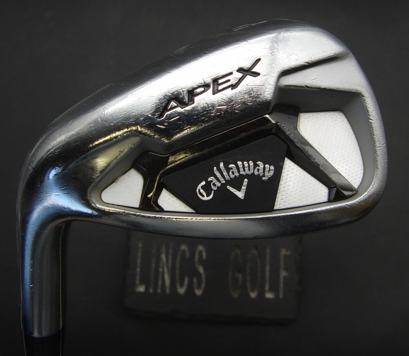 Left-Handed Callaway Apex Forged Pitching Wedge Stiff Steel Shaft Callaway Grip