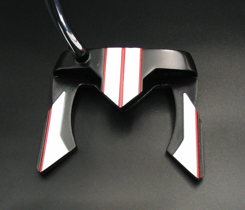 Odyssey White Rize Teron Putter + Head Cover, 85cm Long