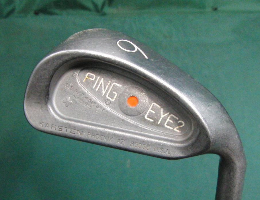 Ping Eye 2 Orange Dot 6 Iron Stiff Steel Shaft Lamkin Grip