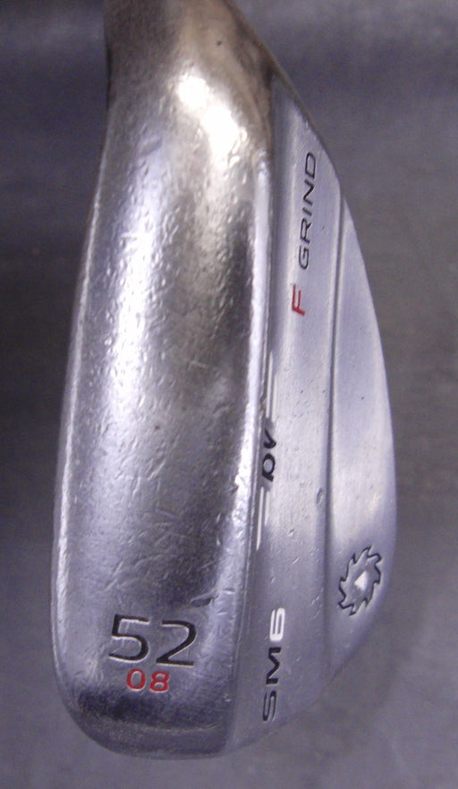 Titleist BV F Grind SM6 52° Gap Wedge Regular Steel Shaft Golf Pride Grip