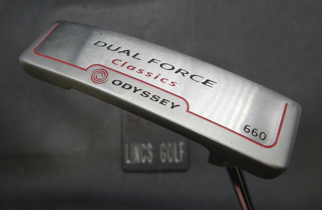 Odyssey Dual Force Classics 660 Putter Steel Shaft 86cm Length Odyssey Grip*