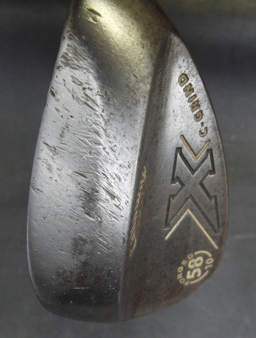 Callaway X C-Grind Forged 58° Sand Wedge Stiff Steel Shaft Golf Pride Grip