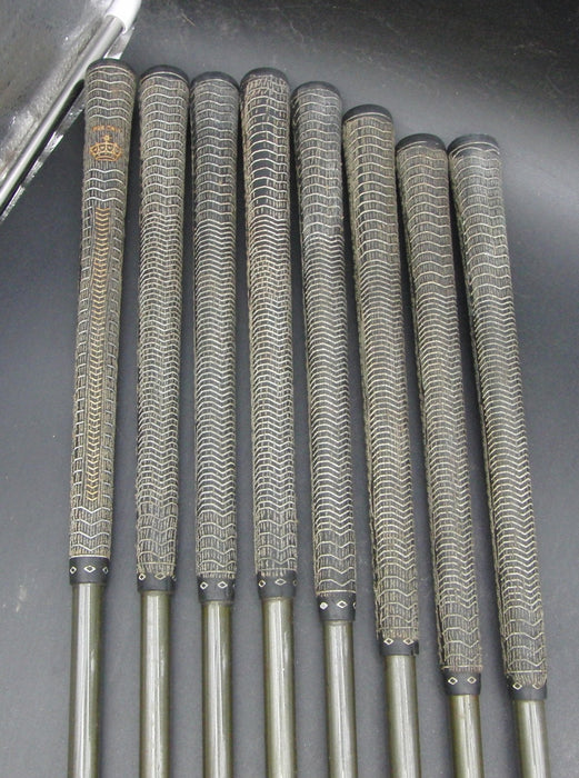 Set of 8x Callaway S2H2 3-PW Irons Firm Flex Graphite Shafts Callaway Grips*