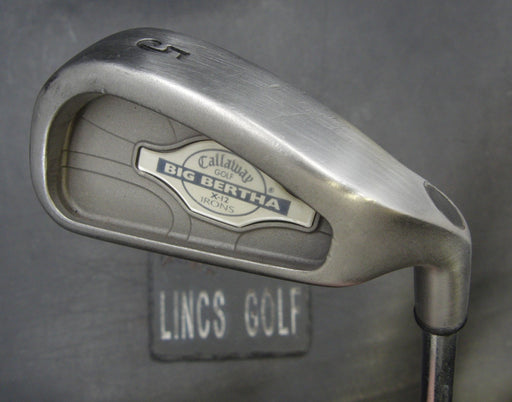 Callaway Big Bertha X-12 5 Iron Regular Steel Shaft Royal Grip