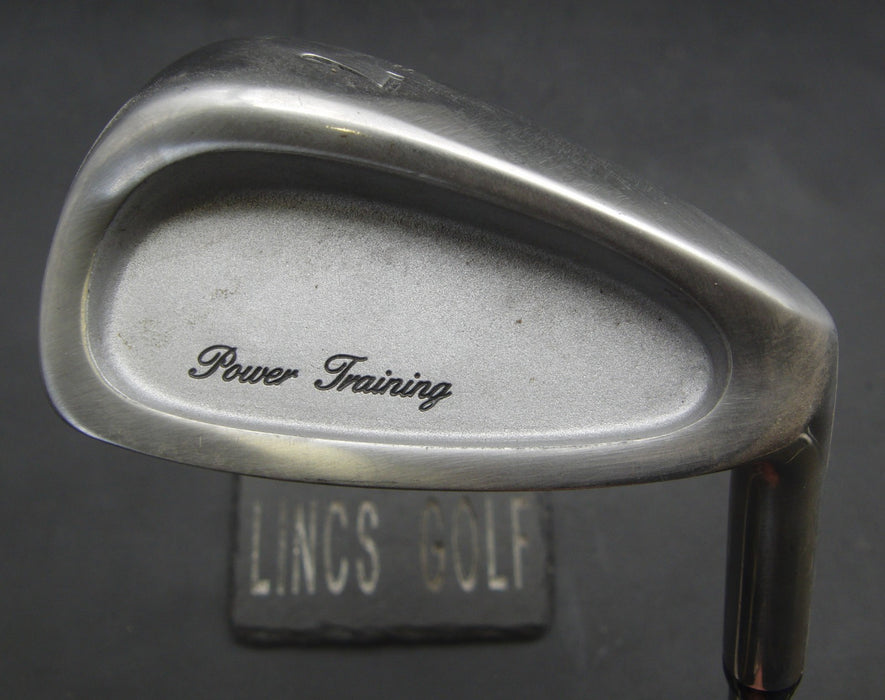 Power Training Swing Trainer 7 Iron Regular Steel Shaft Gear 5 Grip (Heavy)