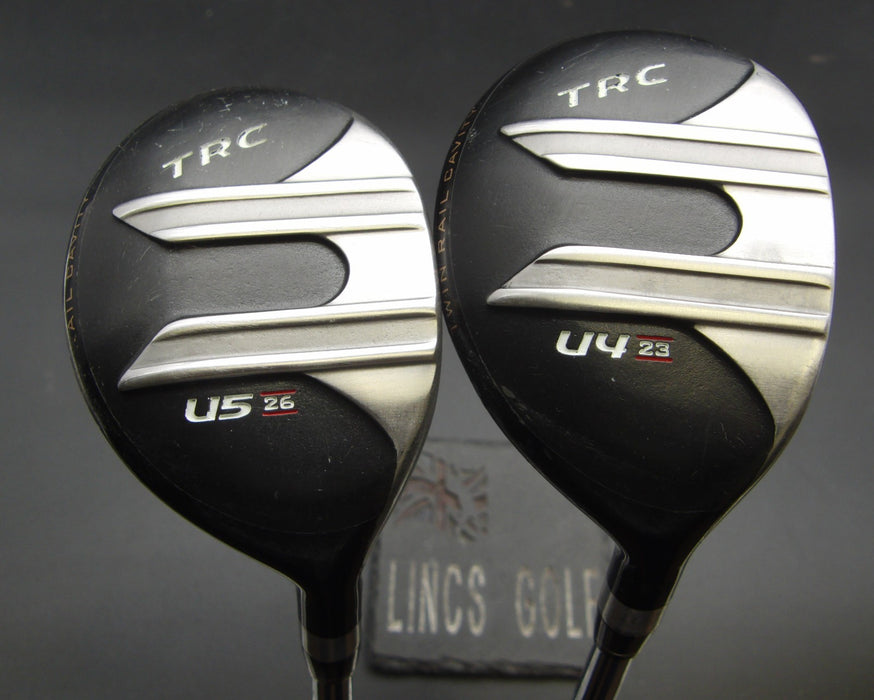 Set of 2 Royal Collection TRC 23° 4 + 26° 5 Hybrids Stiff Steel Shafts