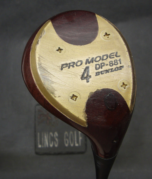 Dunlop Pro Model DP-881 4 Wood Stiff Steel Shaft