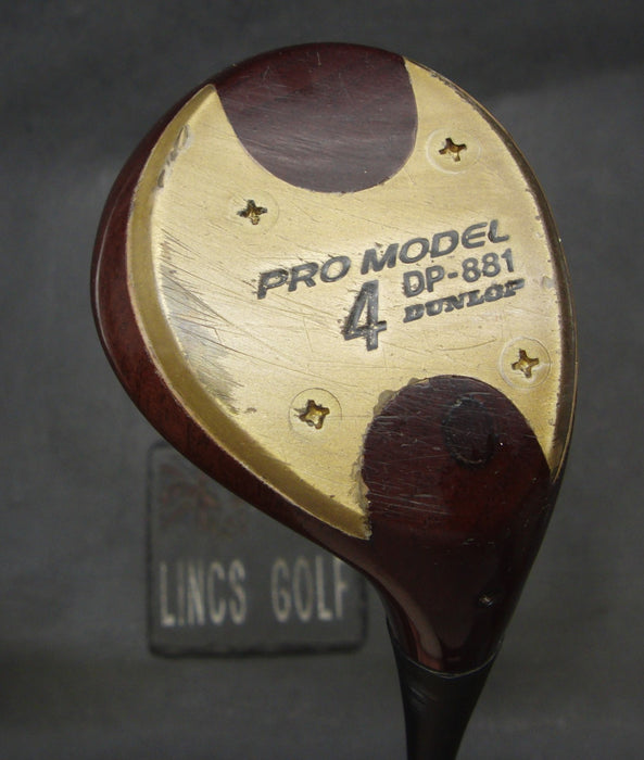 Dunlop Pro Model DP-881 4 Wood Stiff Steel Shaft