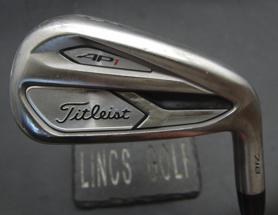Titleist AP1 718 5 Iron Stiff Steel Shaft Golf Pride Grip