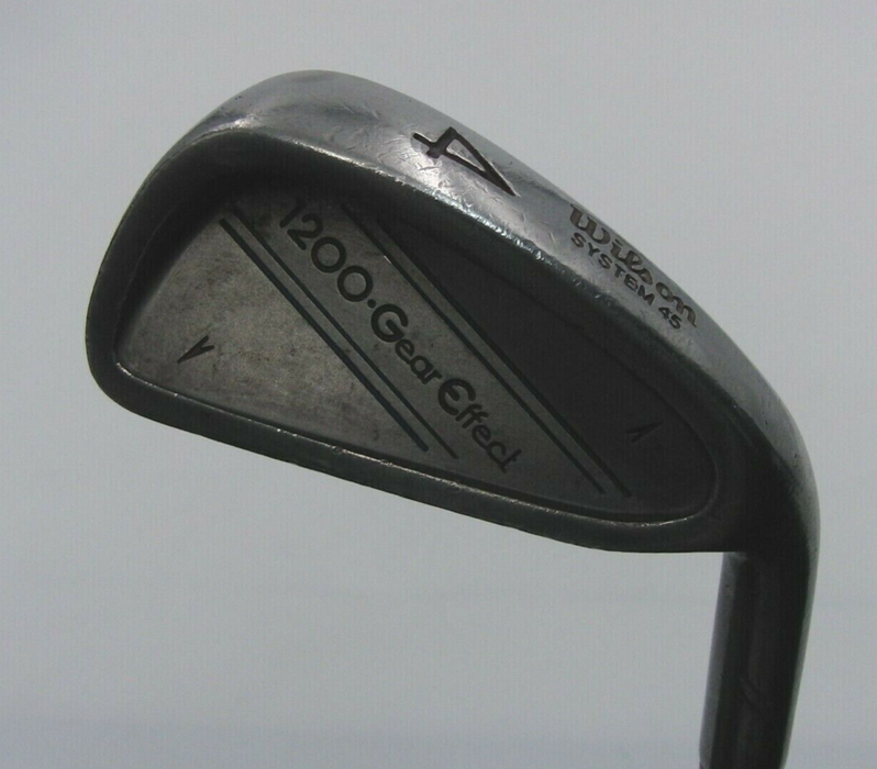 Wilson System 45 1200 Gear Effect 4 Iron Tour Flex Stiff Steel Shaft Lamkin Grip