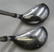 Set of 2 Gear 4 Golf Co2 3+4 Hybrids Regular Graphite Shafts CO2 Grips