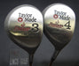Set of 2 TaylorMade Burner 3+4 Woods Regular Graphite Shafts Swing Grips