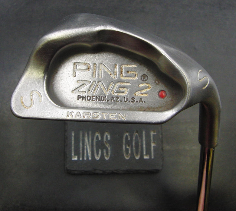 Ping Zing 2 Red Dot Sand Wedge Stiff Steel Shaft Ping Grip