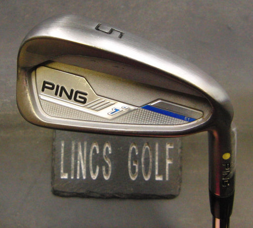 Ping  i Series E1 Yellow Dot 5 Iron Stiff Steel Shaft Iomic Grip