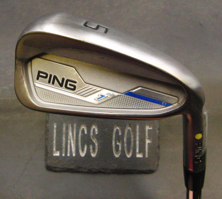 Ping  i Series E1 Yellow Dot 5 Iron Stiff Steel Shaft Iomic Grip