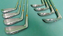 Vintage Set Of 8 x Ryder Cup II Irons 2-9 Regular Steel Shafts Mixed Grips
