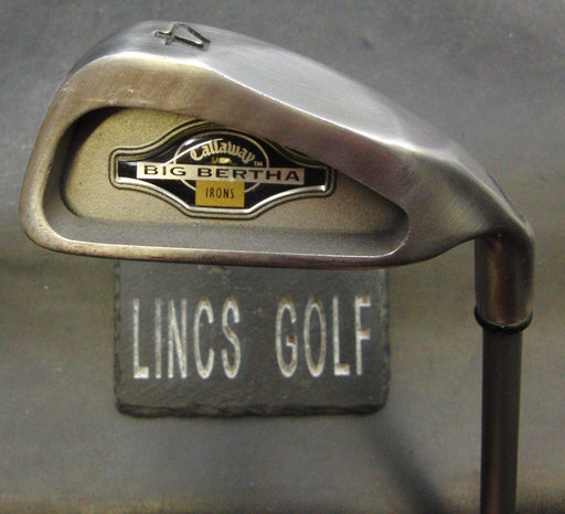 Callaway Big Bertha 4 Iron Regular Graphite Shaft Callaway Grip