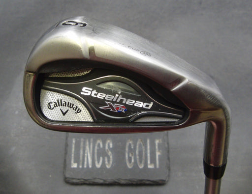 Callaway Steelhead XR 6 Iron Stiff Graphite Shaft Perfect Pro Grip