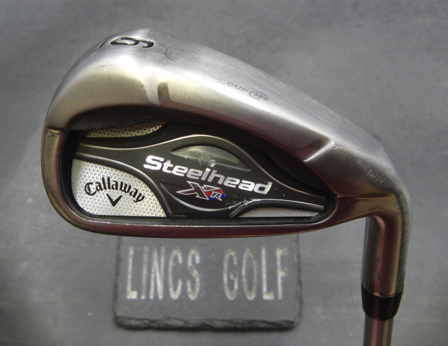 Callaway Steelhead XR 6 Iron Stiff Graphite Shaft Perfect Pro Grip