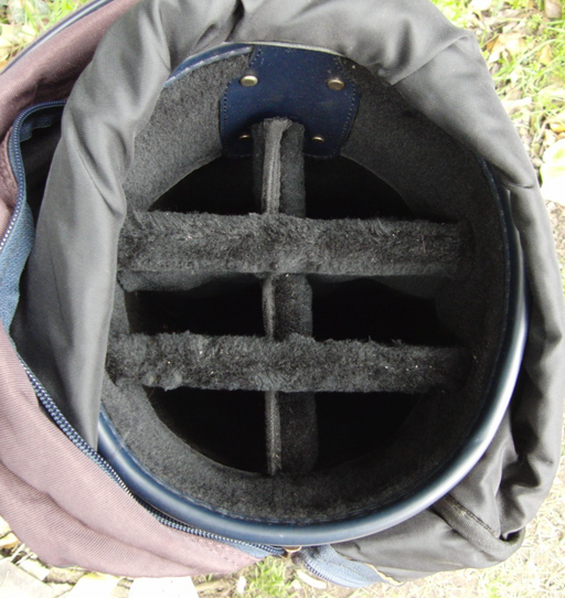 6 Division  Burberry Golf Cart Carry Trolley Golf Clubs Bag*