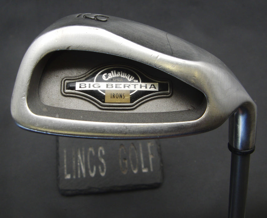 Callaway Big Bertha 1996 9 Iron Stiff Graphite Shaft Callaway Grip