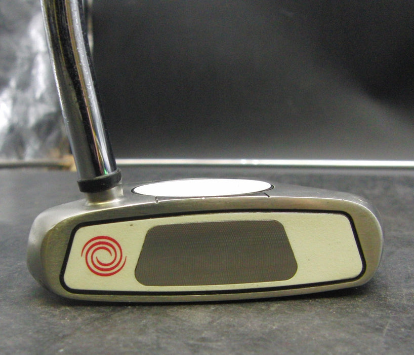 Left-Handed Odyssey White Steel 2-Ball Putter 85cm Length Steel Shaft*