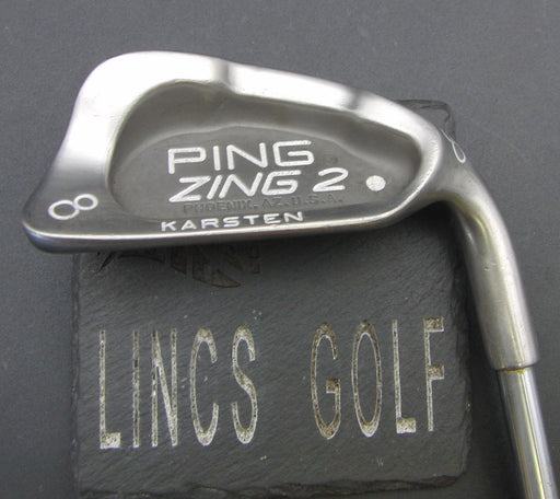 Ping Zing 2 White Dot 8 Iron Regular Steel Shaft Swing Rite Grip