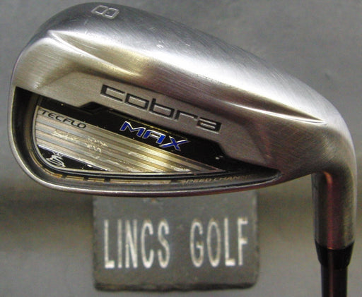 Cobra Max Tech Flo 8 Iron Seniors Graphite Shaft Cobra Grip
