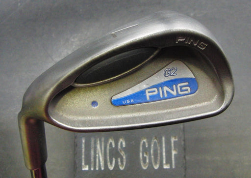 Left Handed Ping G2 Blue Dot 7 Iron Regular Steel Shaft Ping Grip