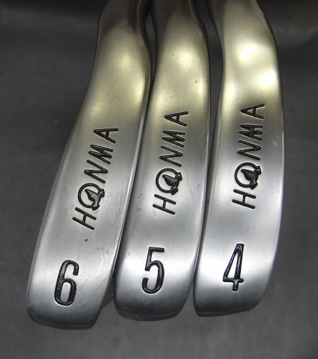 Set of 3 Ladies Honma LB280 4+5&6 Irons Ladies Graphite Shafts HiroHonma Grips