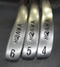Set of 3 Ladies Honma LB280 4+5&6 Irons Ladies Graphite Shafts HiroHonma Grips