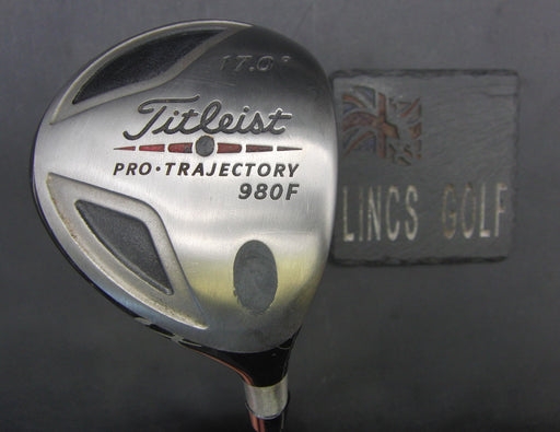 Titleist Pro Trajectory 980F 17° 5 Wood Regular Graphite Shaft Titleist Grip