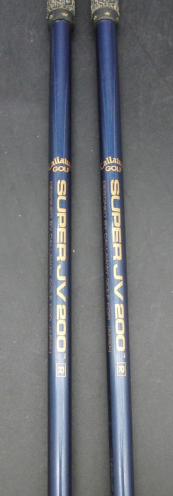 Set of 2 Callaway Big Bertha X-12 Gap + Sand Wedges Regular Graphite Shafts
