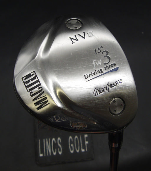 MacGregor MACTEC NV-iX 15° 3 Wood Regular Graphite Shaft Mactec Grip