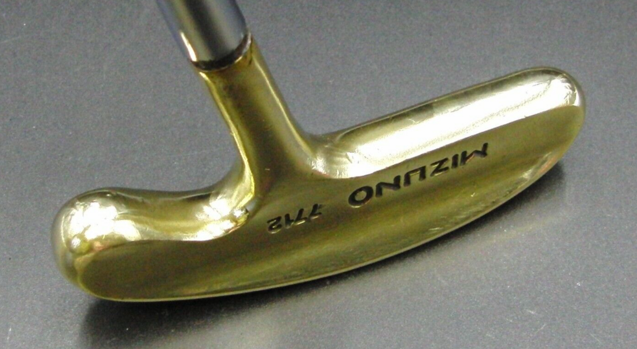Vintage Mizuno 7712 Bullseye Putter Steel Shaft 88.5cm Playing Length