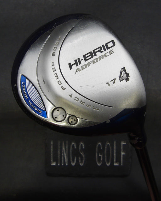 Dunlop Hi-Brid Adforce 17° 4 Wood Regular Graphite Shaft Golf Pride Grip