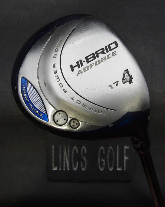 Dunlop Hi-Brid Adforce 17° 4 Wood Regular Graphite Shaft Golf Pride Grip