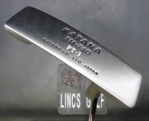 Katana TM-740 PT-3 Putter 86cm Playing Length Steel Shaft Katana Grip