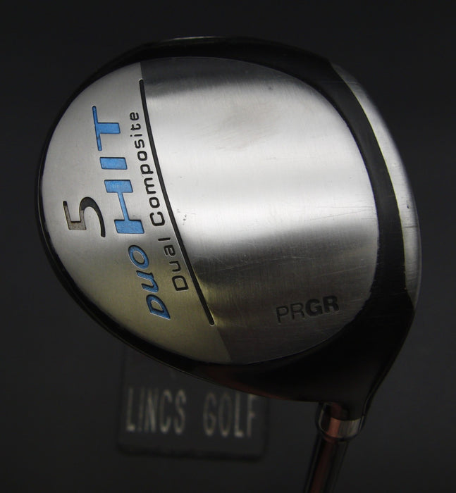 PRGR Duo Hit Dual Composite 5 Wood Regular Graphite Shaft GolfPride Grip