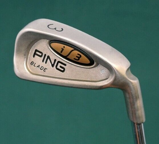 Ping i3 Blade Silver Dot 3 Iron Stiff Steel Shaft Ping Grip