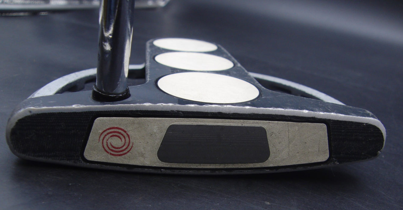 Left-Handed Odyssey White Steel Tri-Ball SRT Putter 85cm Length Steel Shaft