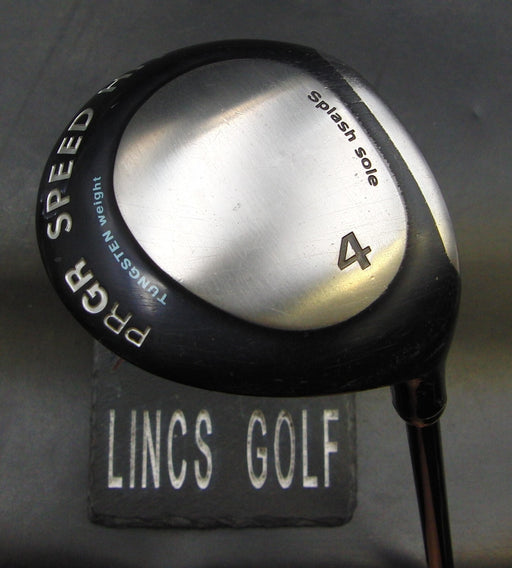 PRGR Speed Hit Splash Sole 4 Wood Regular Graphite Shaft Golf Pride Grip