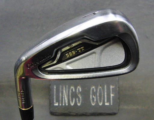 Left Handed Cleveland 588 TT 4 Iron Stiff Steel Shaft Callaway Grip