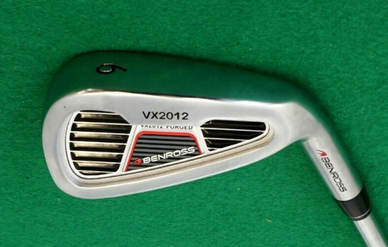 Benross VX2012 Forged 6 Iron Regular Steel Shaft Benross Grip