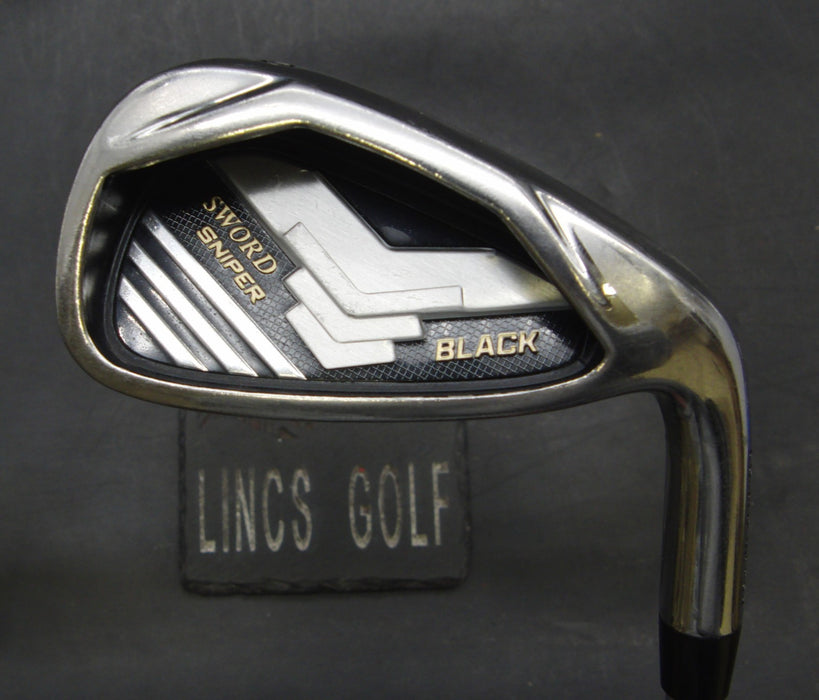 Sword Sniper Black 8 Iron Regular Graphite Shaft Sword Grip