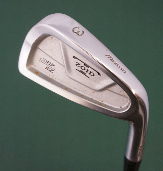 Mizuno TZoid Comp Ez Grain Flow 3 Iron Regular Steel Shafts Mizuno Grips