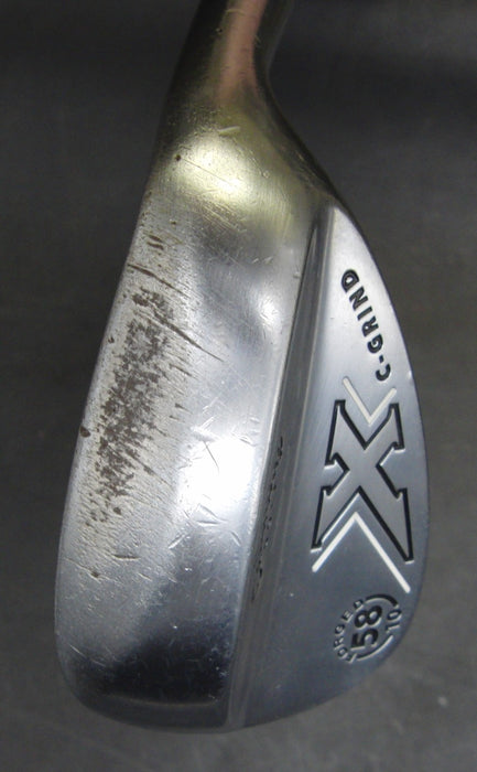 Callaway X C-Grind Forged 58° Sand Wedge Stiff Steel Shaft Royal Grip